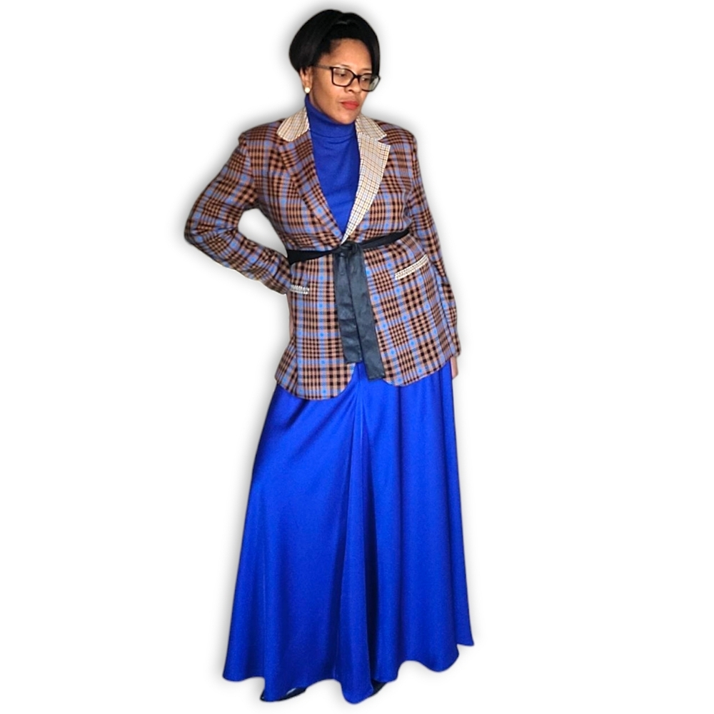 Women's Satin Maxi Skirt